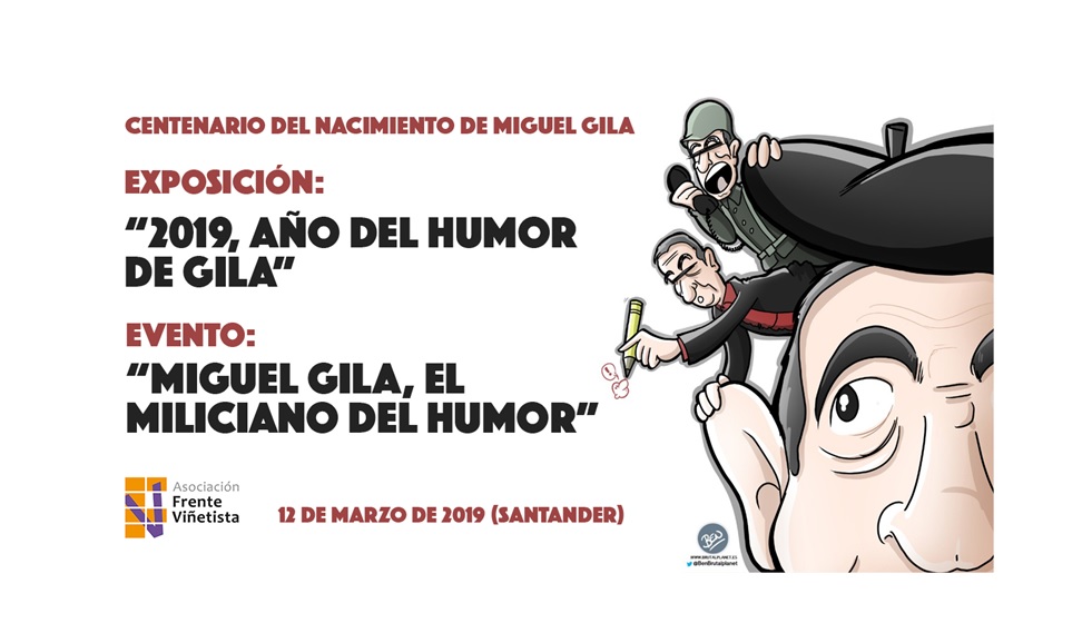 Vídeo que recoge la exposición y evento “Miguel Gila, el miliciano del humor”