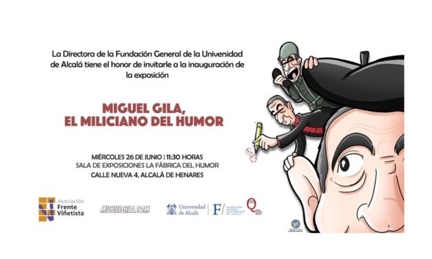 Exposición “Miguel Gila, el miliciano del humor” en la Fábrica del Humor